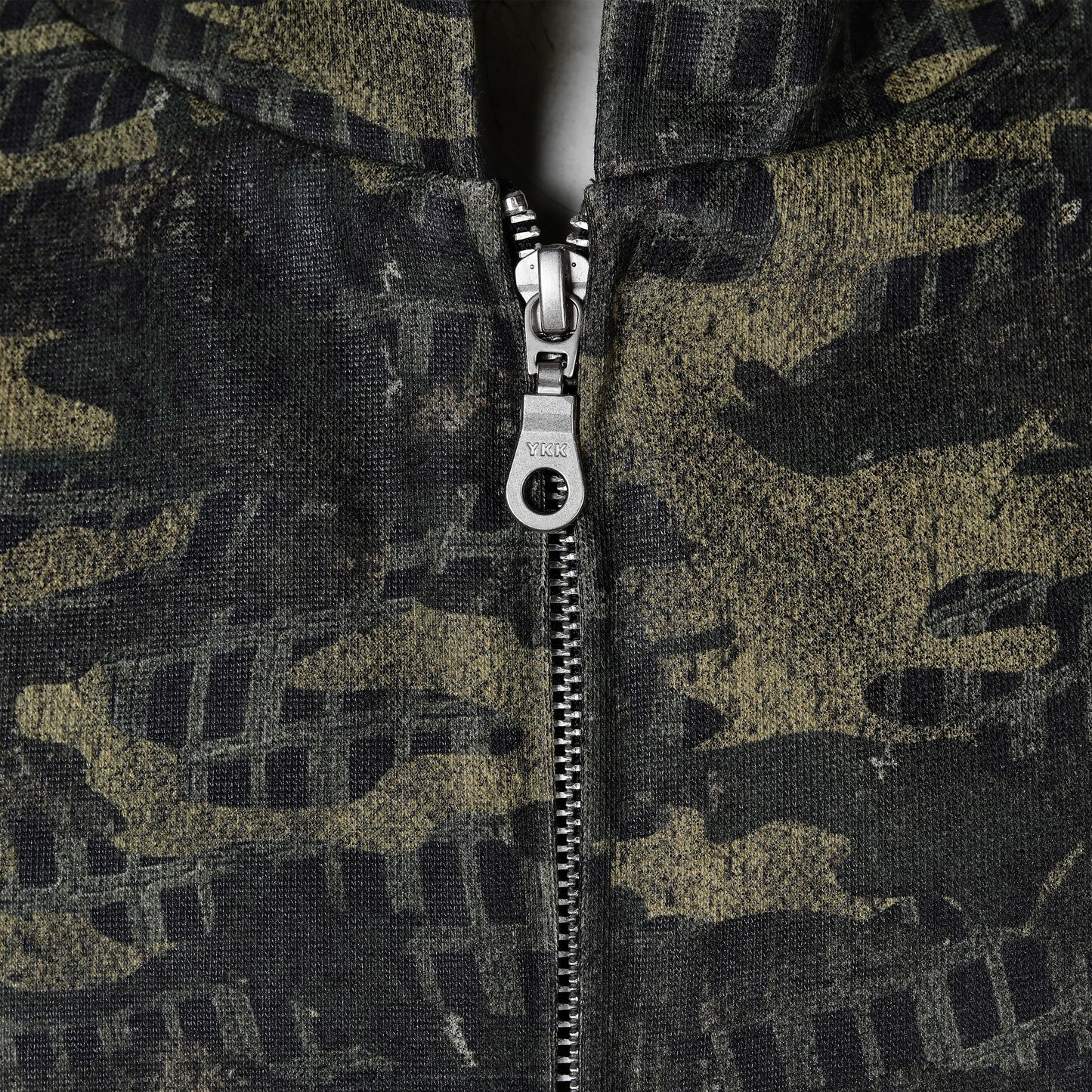 SKM Camo Zip-Up Hoodie (Waxed)