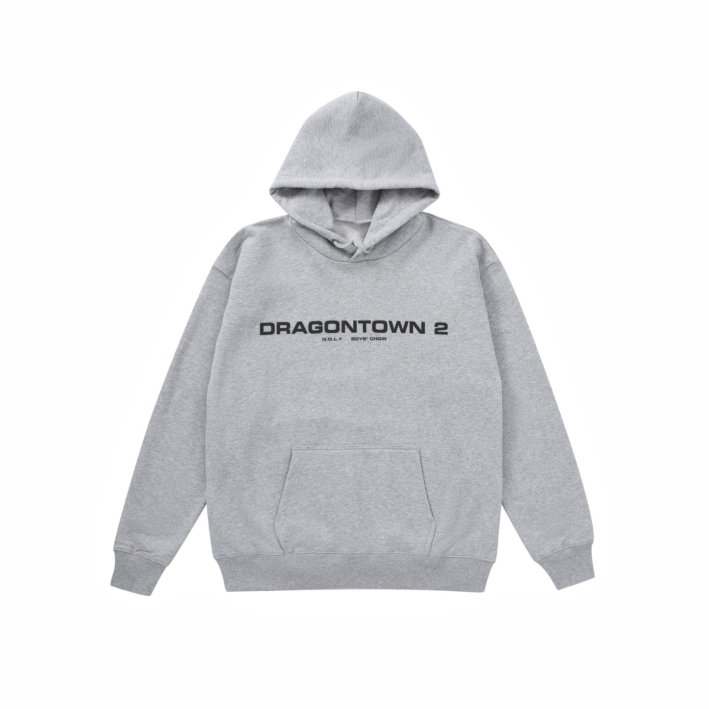 Dragon Flags Hoodie (Heather Grey)