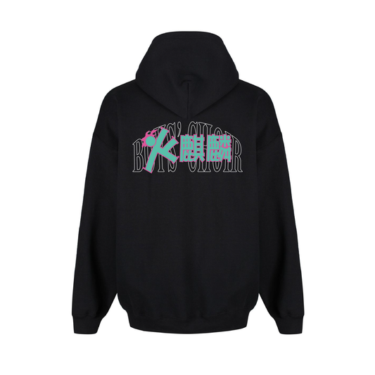 火麒麟 FOKEILUN Zip-Up Hoodie (Black)