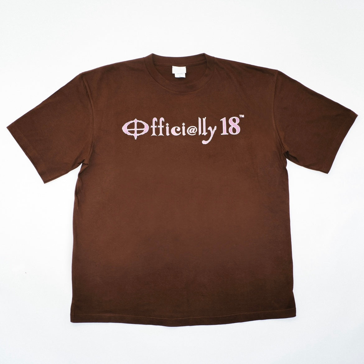 Officially 18 Logo Tee (Chocolate)