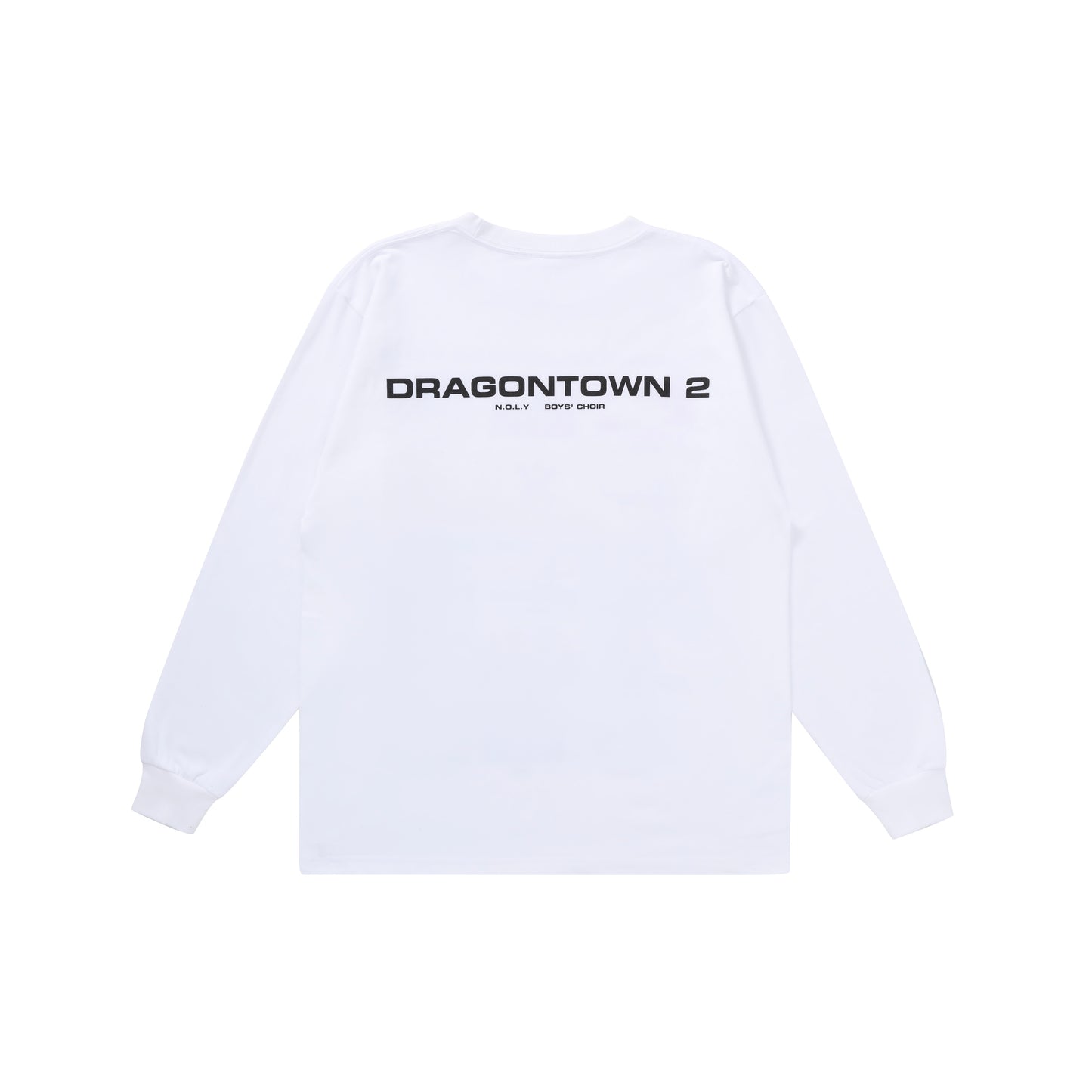 Dragon Flags L/S (White)