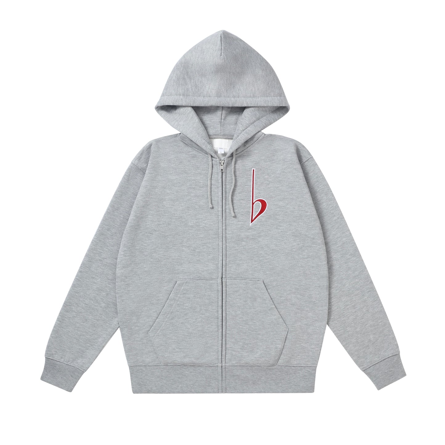 Arc Logo Zip-Up Hoodie (Heather Grey) (Pre-Order)