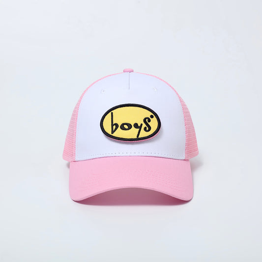 boys Trucker Cap (Pink)