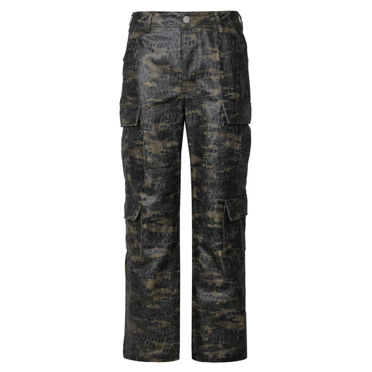 SKM Camo Cargo Pants (Waxed)
